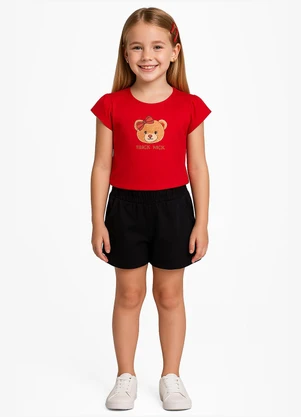 Trick Nick - Blusa Feminina Infantil Vermelho - TRICK NICK