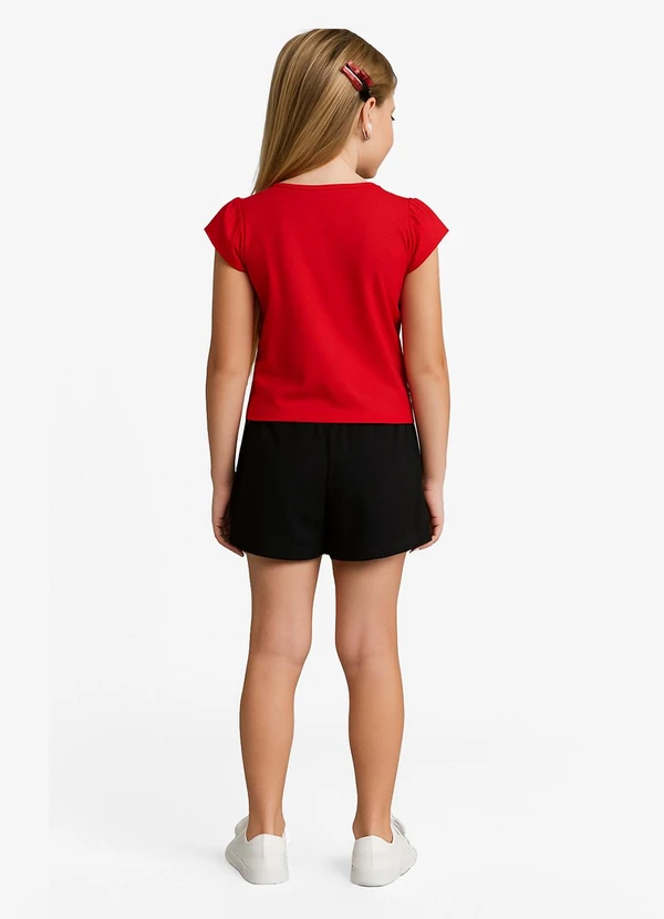 Trick Nick - Blusa Feminina Infantil Vermelho 2