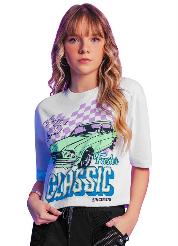 Rovitex Teen - Blusa Menina Juvenil Branco