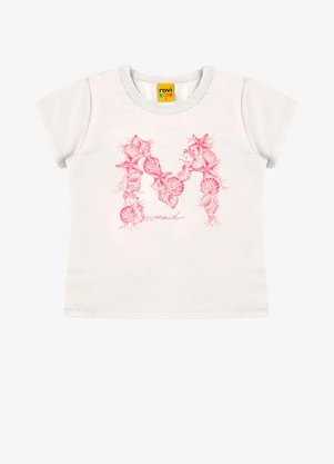 Rovi Kids - Blusa Feminina Meia Malha Bege - ROVI KIDS