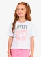 Rovi Kids - Blusa Feminina Meia Malha Branco - variação: Branco