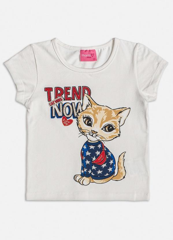 Momi - Blusa Gatinha Off White