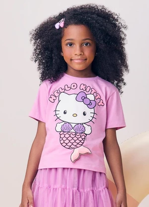 Momi - Blusa Hello Kitty Sereia - MOMI