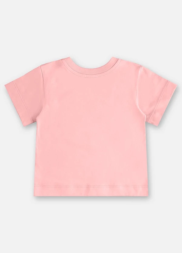 Up Baby - Blusa Infantil Algodão com Strass Rosa 4