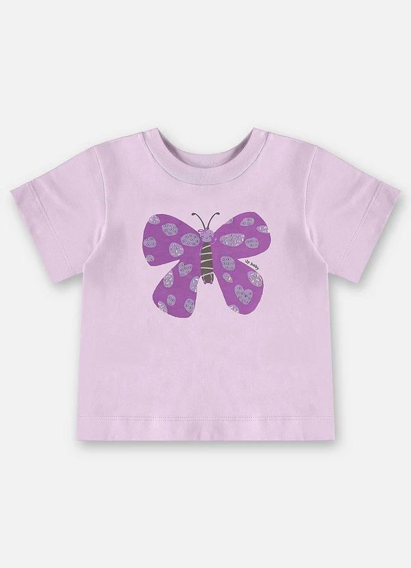 Up Baby - Blusa Infantil Algodão com Strass Roxo 3