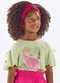 Up Baby - Blusa Infantil Algodão Bege - variação: Verde