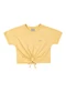Colorittá - Blusa Infantil  Amarração Colorittá Amarela - variação: Amarela