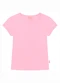 Duduka - Blusa Básica com Etiqueta Lateral Verde - variação: Rosa