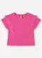 Up Baby - Blusa Básica em Meia Malha Verde - variação: Rosa