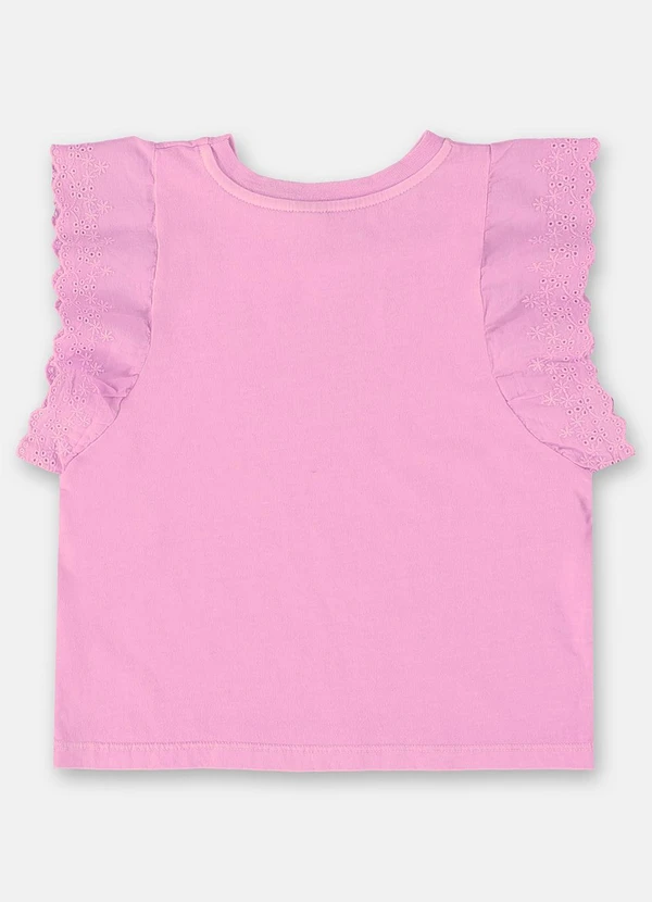 Up Baby - Blusa Infantil Básica em Meia Malha Roxo 2