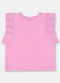 Up Baby - Blusa Infantil Básica Meia Malha Amarelo - variação: Roxo