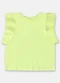 Up Baby - Blusa Infantil Básica Meia Malha Amarelo - variação: Amarelo