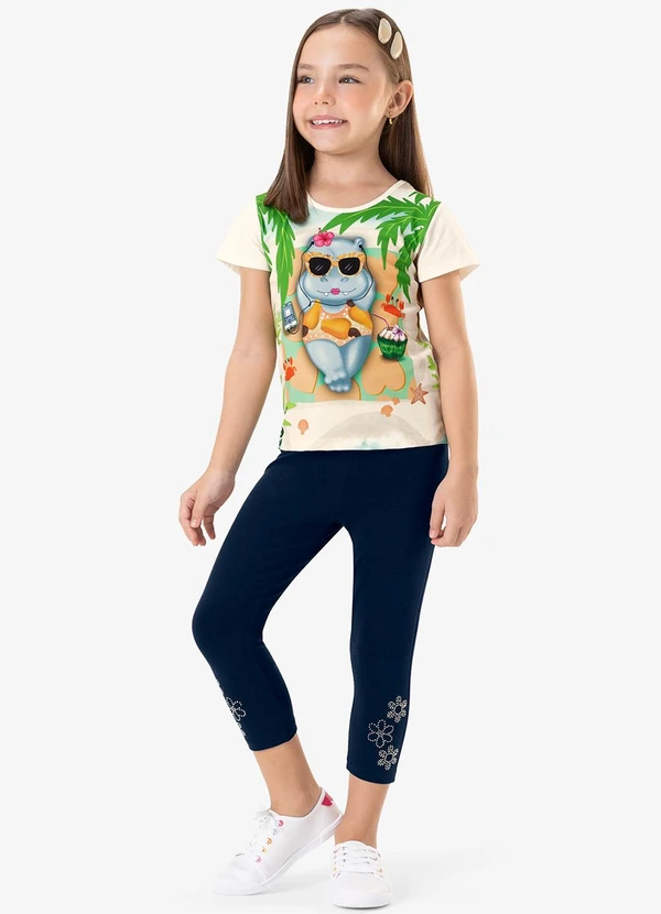 Rovi Kids - Blusa Infantil Bege 3