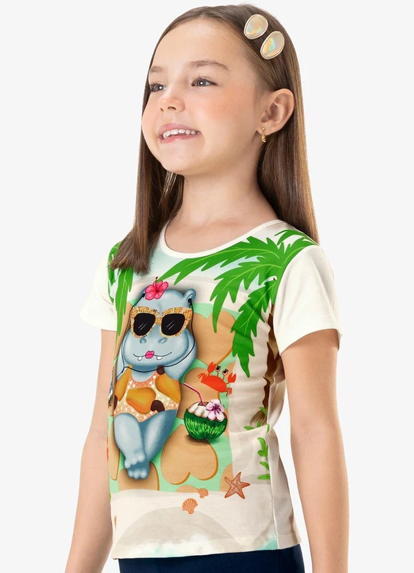 Rovi Kids - Blusa Infantil Bege 4