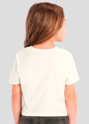 Brandili - Blusa Infantil Brilhante de Capivara Bege - BRANDILI