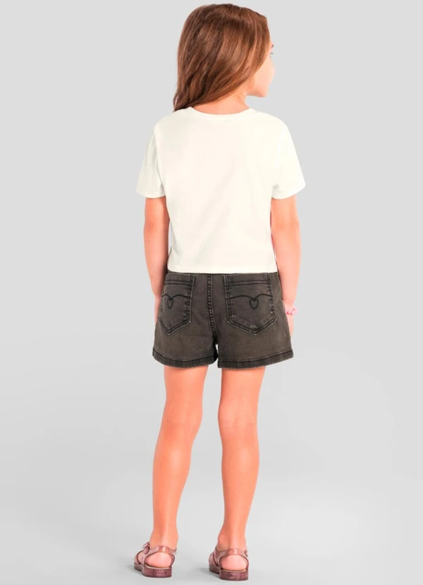 Brandili - Blusa Infantil Brilhante de Capivara Bege 4