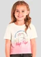 Brandili - Blusa Infantil Brilhante de Capivara Bege - variação: Bege