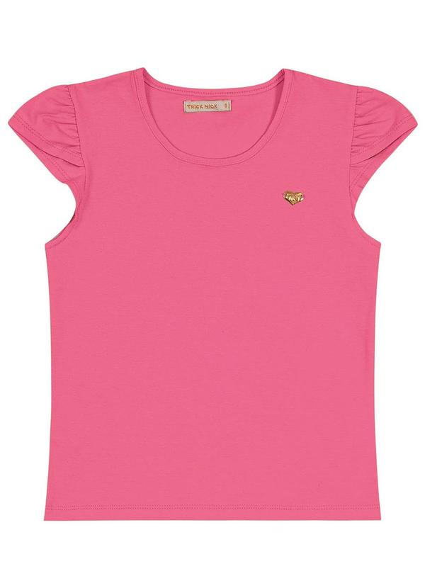 Trick Nick - Blusa Infantil Cotton Menina Rosa 1