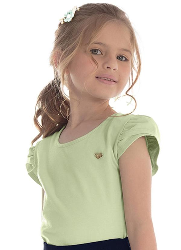 Trick Nick - Blusa Infantil Cotton Menina Verde
