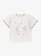Trick Nick - Blusa Infantil Cotton Leve com Estampa Azul - variação: Bege