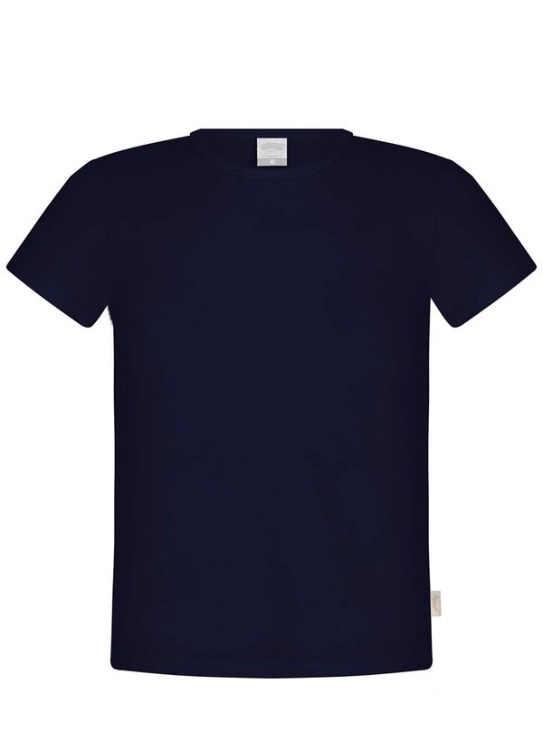 Alakazoo - Blusa Infantil em Malha Cotton Básica Azul 3