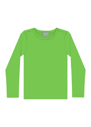 Quimby - Blusa Infantil em Malha Fps +50 Verde - QUIMBY