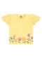 Rovi Kids - Blusa Infantil em Meia Malha Bege - variação: Amarelo
