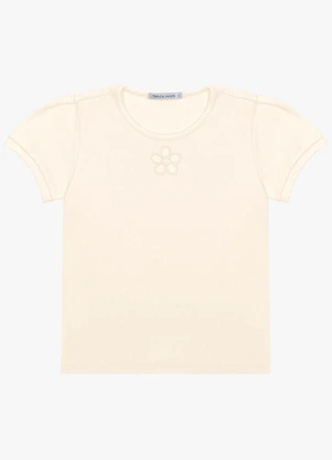 Trick Nick - Blusa Infantil em Ribana Bege - TRICK NICK