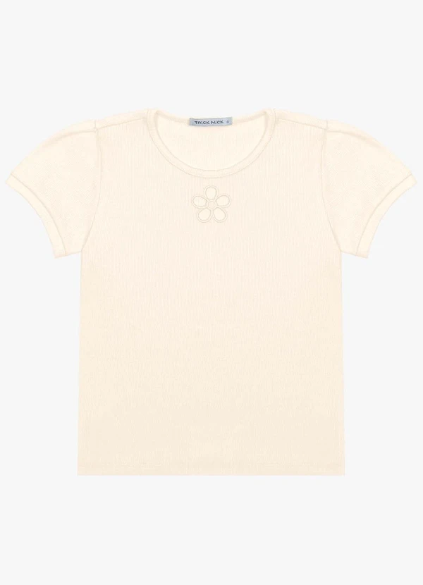 Trick Nick - Blusa Infantil em Ribana Bege