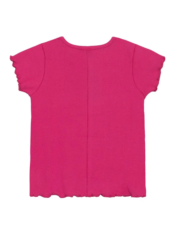 Guloseima - Blusa Infantil em Ribana Rosa 4