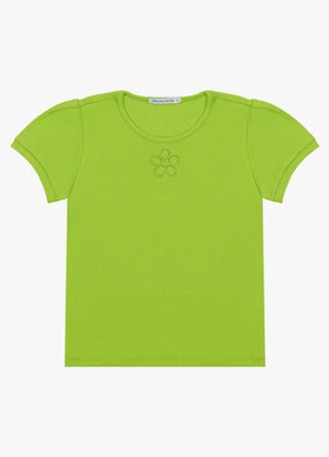 Trick Nick - Blusa Infantil em Ribana Verde - TRICK NICK