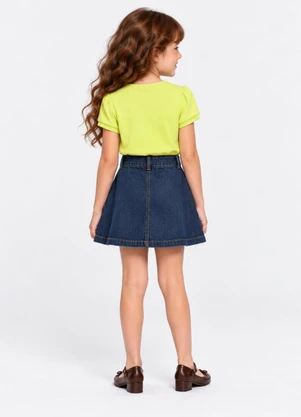Trick Nick - Blusa Infantil em Ribana Verde - TRICK NICK