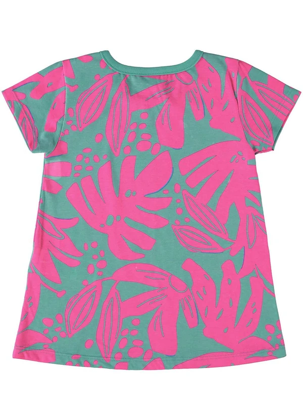 Bee Loop - Blusa Infantil Estampada para Menina Azul 3