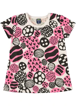 Bee Loop - Blusa Infantil Estampada para Menina Bege - BEE LOOP