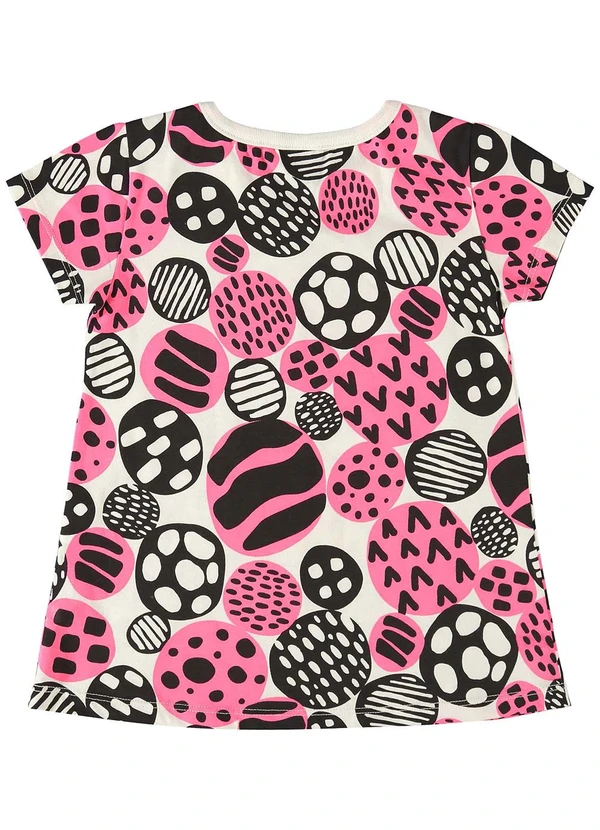 Bee Loop - Blusa Infantil Estampada para Menina Bege 2