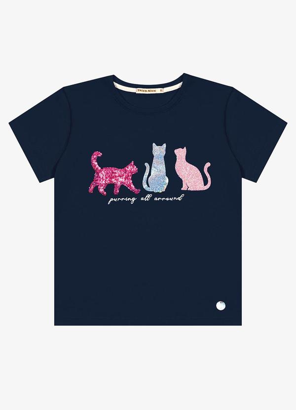 Trick Nick - Blusa Infantil Menina Azul