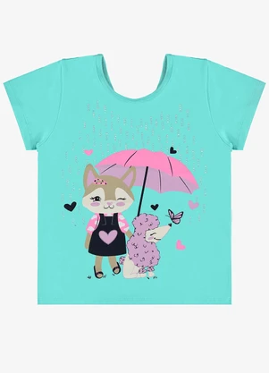 Rovi Kids - Blusa Infantil Feminina Azul - ROVI KIDS