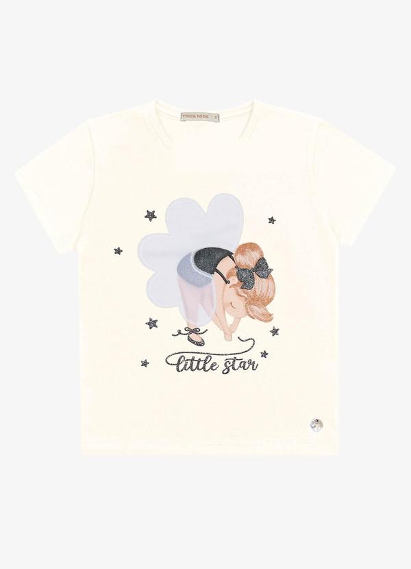 Trick Nick - Blusa Infantil Menina Bege