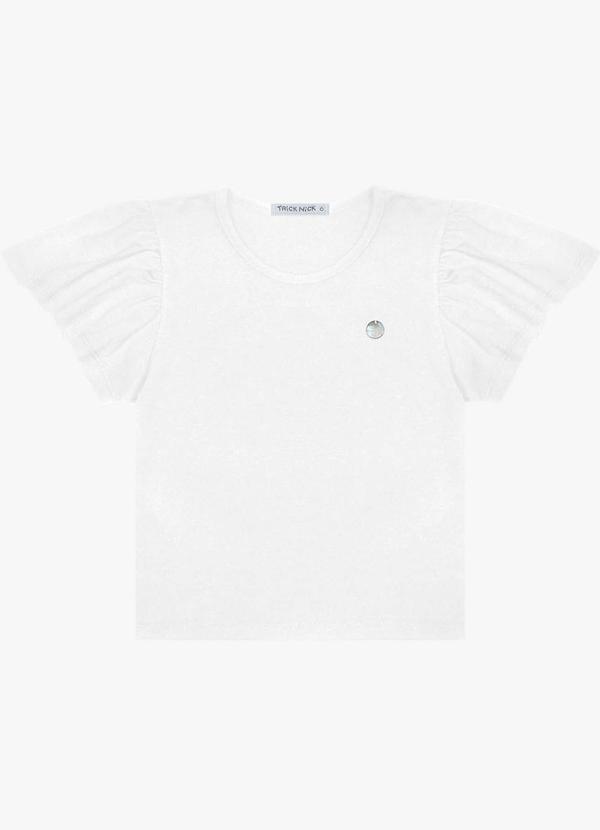 Trick Nick - Blusa Infantil Feminina Branco