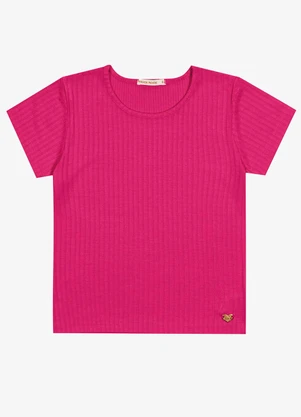 Trick Nick - Blusa Infantil Menina Canelada Rosa - TRICK NICK