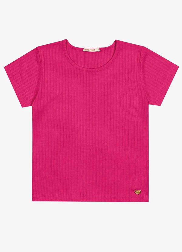 Trick Nick - Blusa Infantil Menina Canelada Rosa