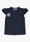 Trick Nick - Blusa Infantil Feminina Cotton Leve Azul - variação: Azul