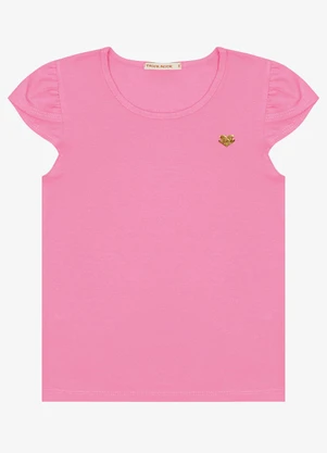 Trick Nick - Blusa Infantil Menina Cotton Leve Rosa - TRICK NICK