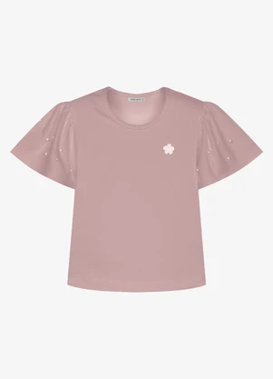 Trick Nick - Blusa Infantil Feminina Cotton Leve Rosa - TRICK NICK