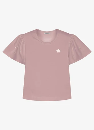 Trick Nick - Blusa Infantil Feminina Cotton Leve Rosa - TRICK NICK