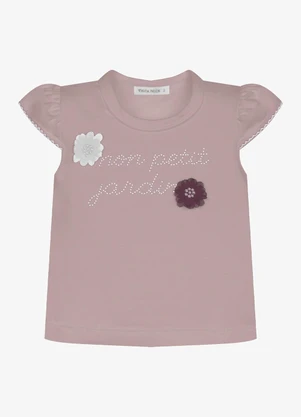 Trick Nick - Blusa Infantil Feminina Cotton Leve Rosa - TRICK NICK