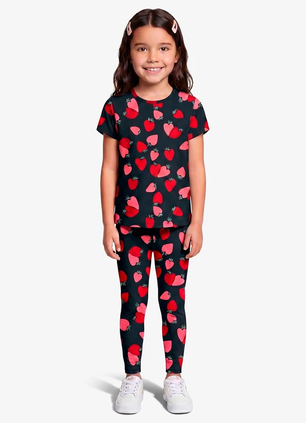 Rovi Kids - Blusa Infantil Feminina em Cotton Leve Azul