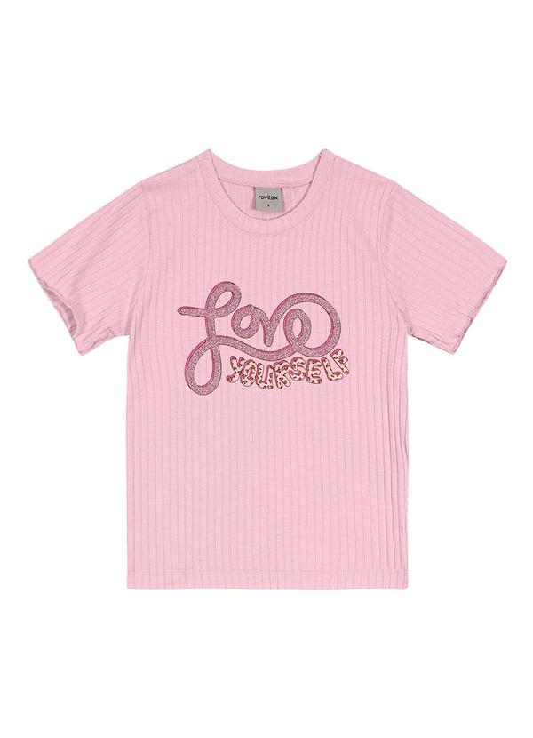 Rovi Kids - Blusa Infantil Menina Love Rosa 4
