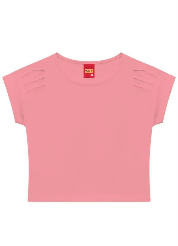 Kyly - Blusa Infantil MeninaPink