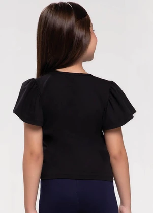 Trick Nick - Blusa Infantil Feminina Preto - TRICK NICK